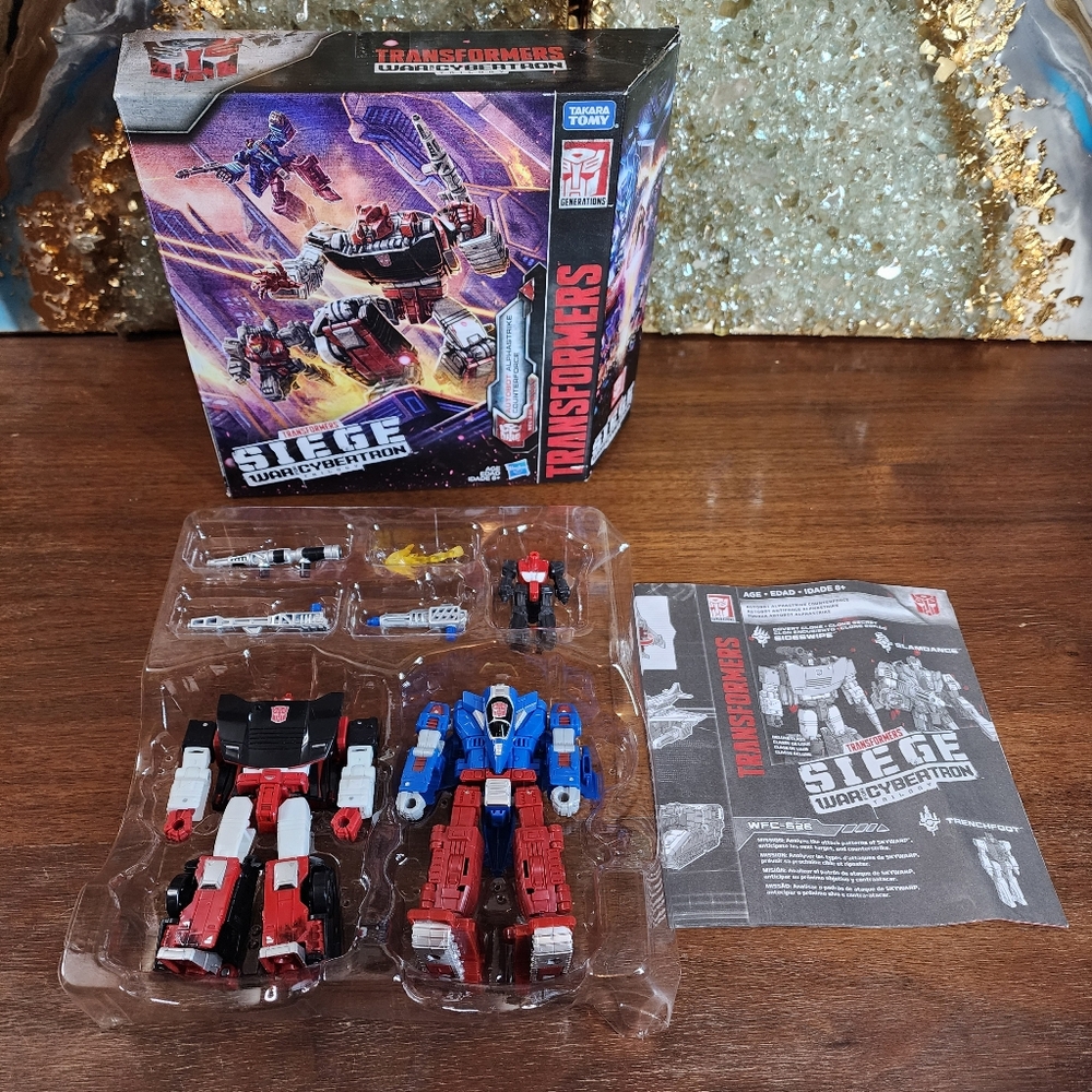Transformers War For Cybertron Deluxe WFC-S26 Autobot Alphastrike Counterforce 3